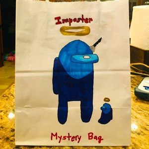 An among us flip book